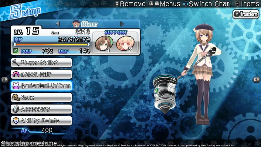 Скриншот 6 к игре MegaTagmension Blanc + Neptune VS Zombies (Neptunia)