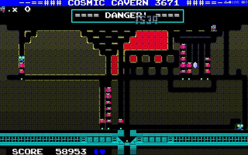 Скриншот 6 к игре Cosmic Cavern 3671　　宇宙最大の地底最大の作戦