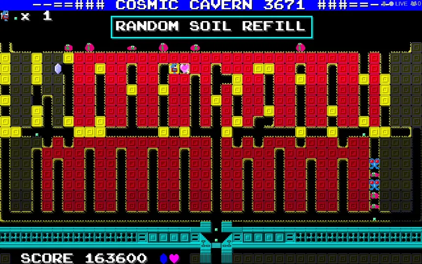 Скриншот 7 к игре Cosmic Cavern 3671　　宇宙最大の地底最大の作戦