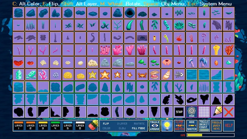 Скриншот 3 к игре Pixelscape: Oceans