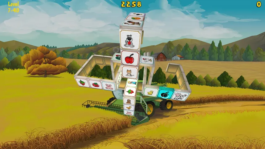 Скриншот 3 к игре Barnyard Mahjong 3