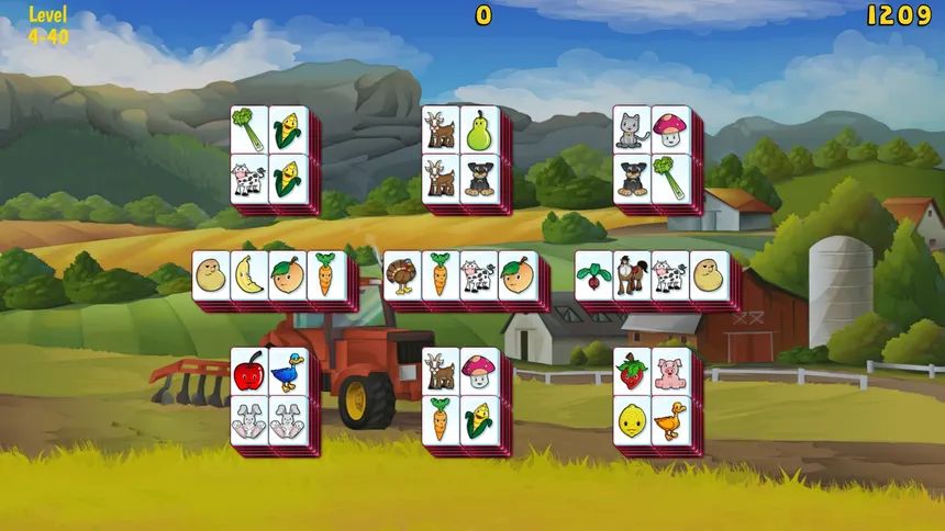 Скриншот 7 к игре Barnyard Mahjong 3