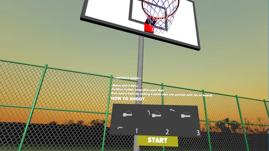 Скриншот 3 к игре Basketball Court VR