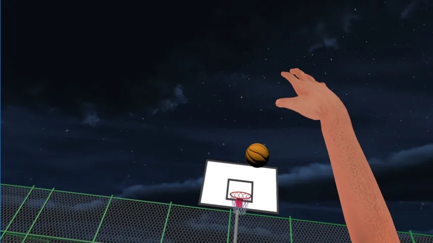 Скриншот 4 к игре Basketball Court VR