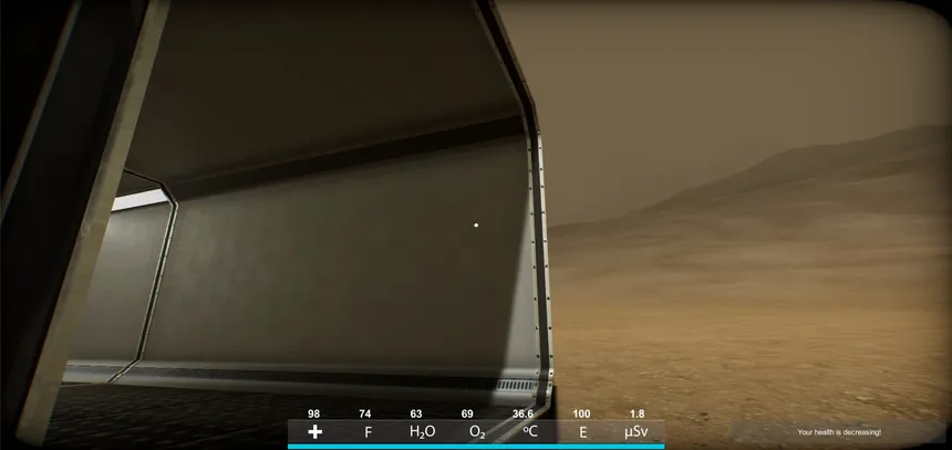 Скриншот 1 к игре Red Planet: Survive