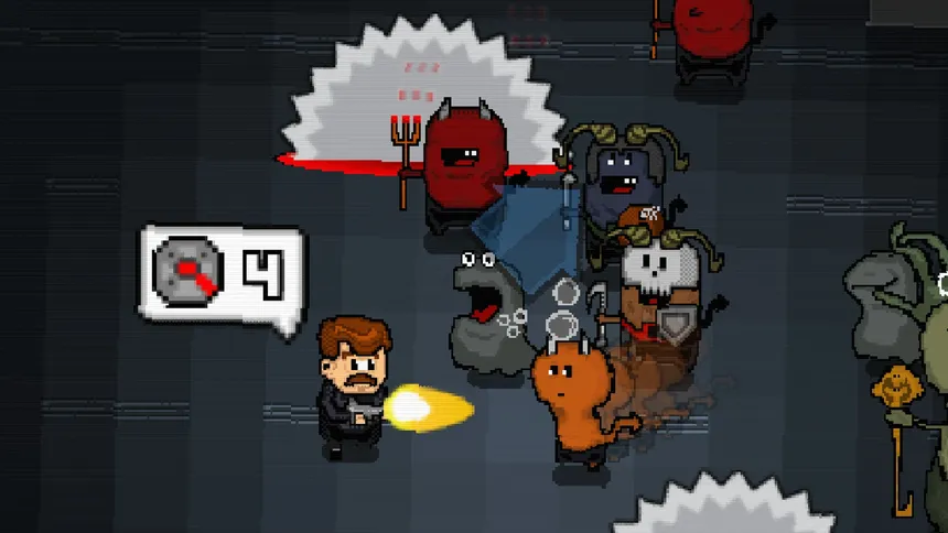 Скриншот 3 к игре Mustache in Hell