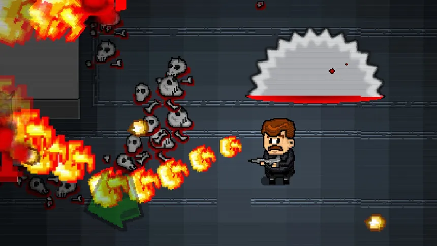 Скриншот 4 к игре Mustache in Hell