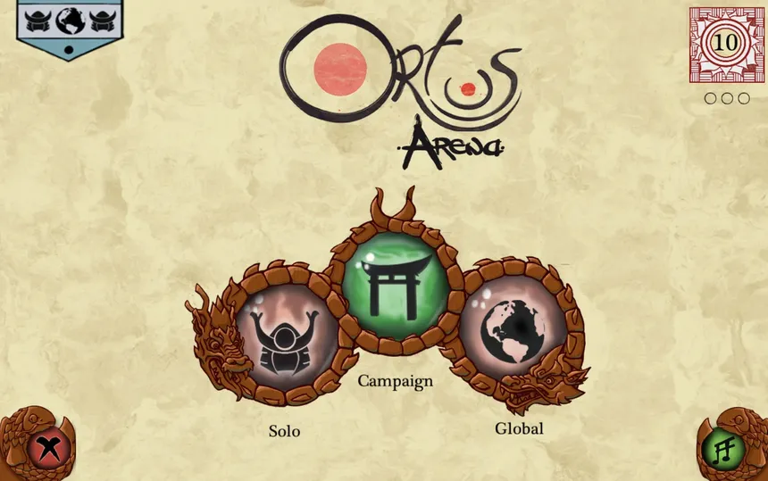 Скриншот 1 к игре Ortus Arena, strategy board game online, FOR FREE