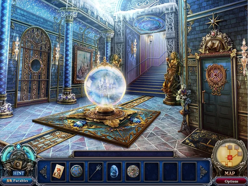 Скриншот 1 к игре Dark Parables: Rise of the Snow Queen Collector's Edition