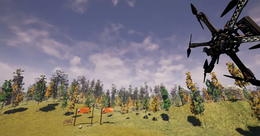 Скриншот 1 к игре Copter and Sky