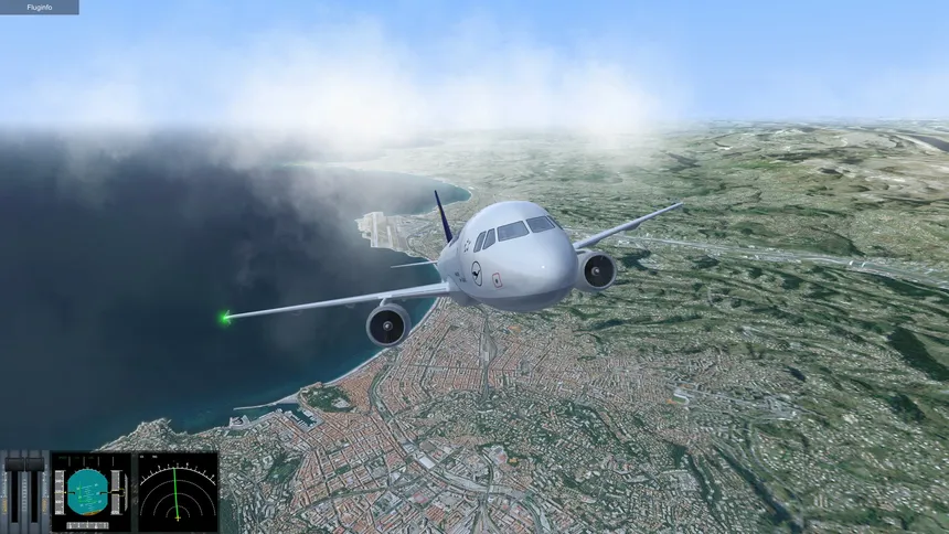 Скриншот 3 к игре Urlaubsflug Simulator – Holiday Flight Simulator