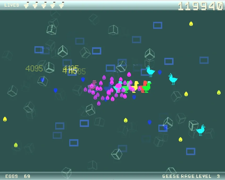 Скриншот 1 к игре QUACK ATTACK 1985: TURBO DX EDITION
