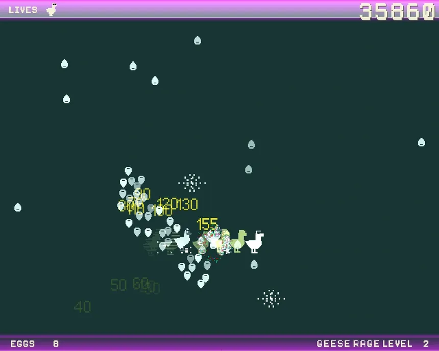 Скриншот 3 к игре QUACK ATTACK 1985: TURBO DX EDITION