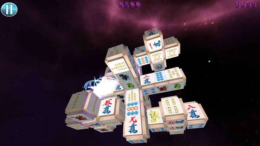 Скриншот 2 к игре Mahjong Deluxe 2: Astral Planes