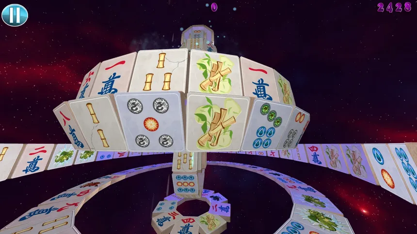 Скриншот 4 к игре Mahjong Deluxe 2: Astral Planes