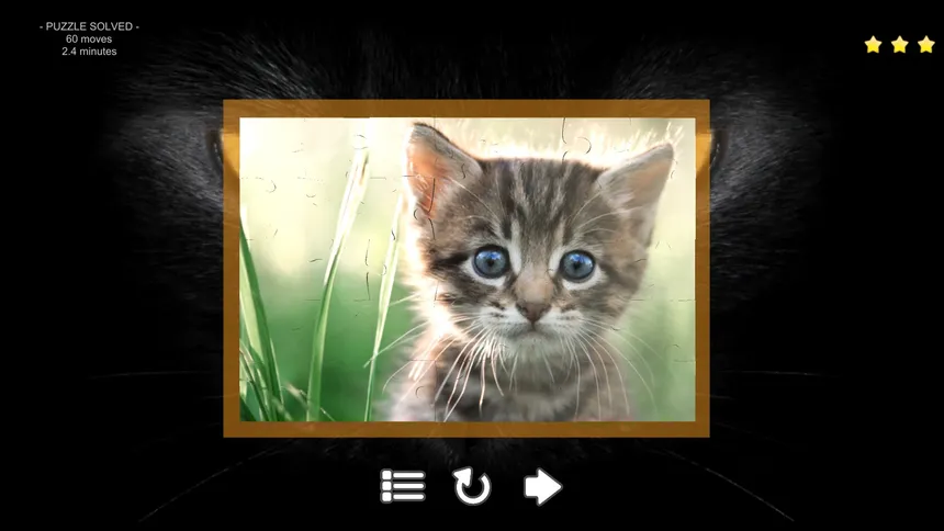 Скриншот 2 к игре Kitty Cat: Jigsaw Puzzles
