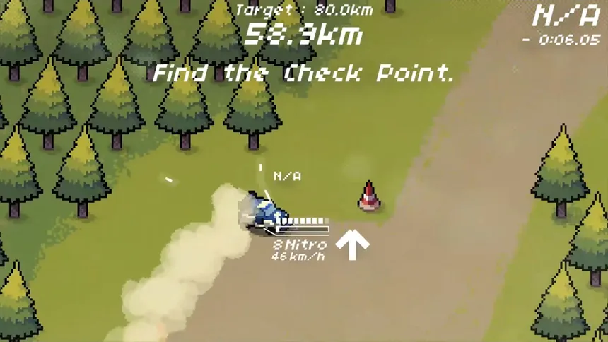 Скриншот 4 к игре Super Pixel Racers