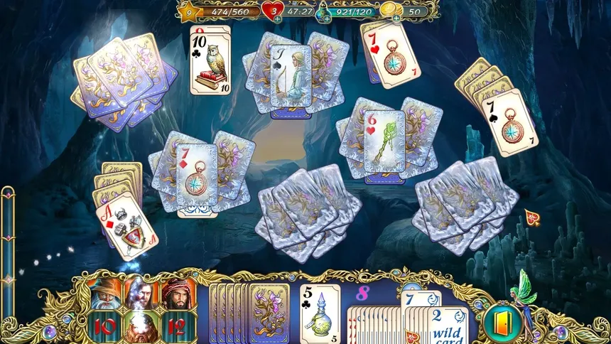 Скриншот 2 к игре Emerland Solitaire: Endless Journey