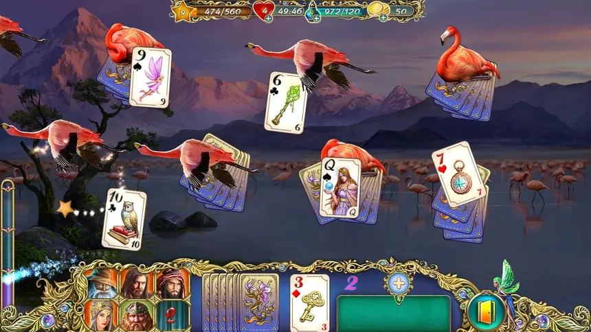 Скриншот 3 к игре Emerland Solitaire: Endless Journey