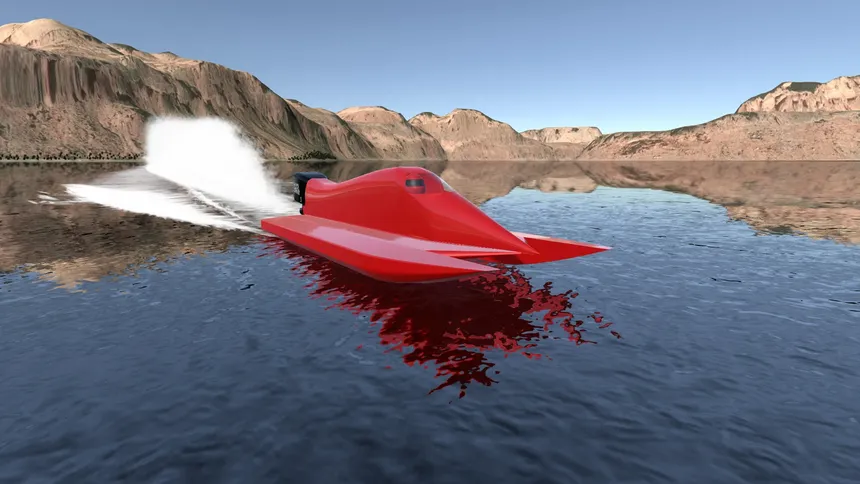 Скриншот 1 к игре Design it, Drive it : Speedboats
