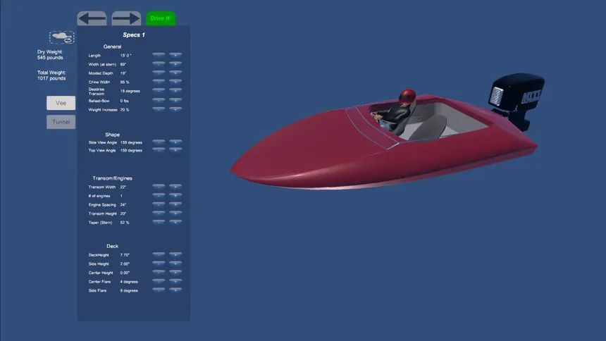 Скриншот 6 к игре Design it, Drive it : Speedboats