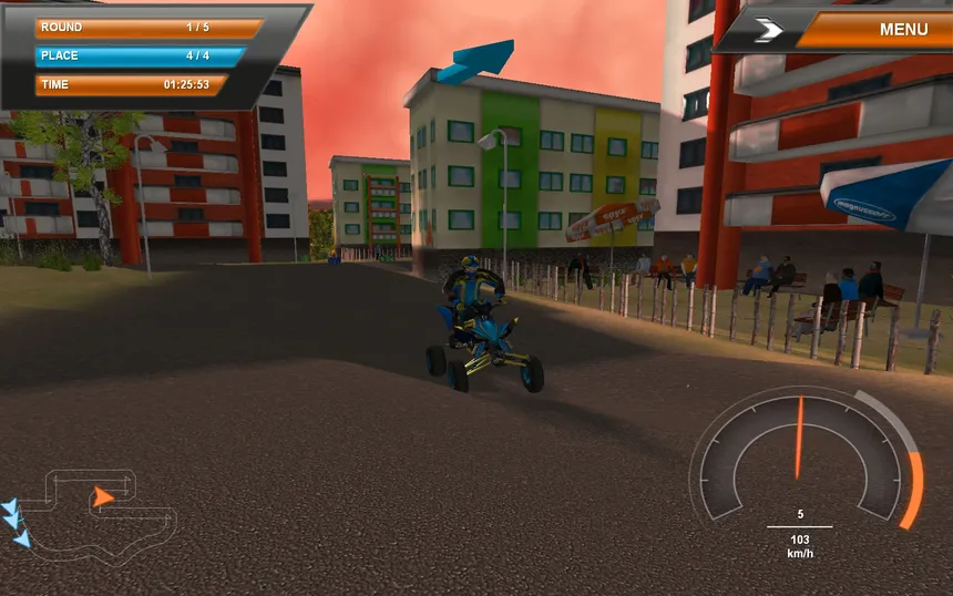 Скриншот 2 к игре ATV Quadracer Ultimate