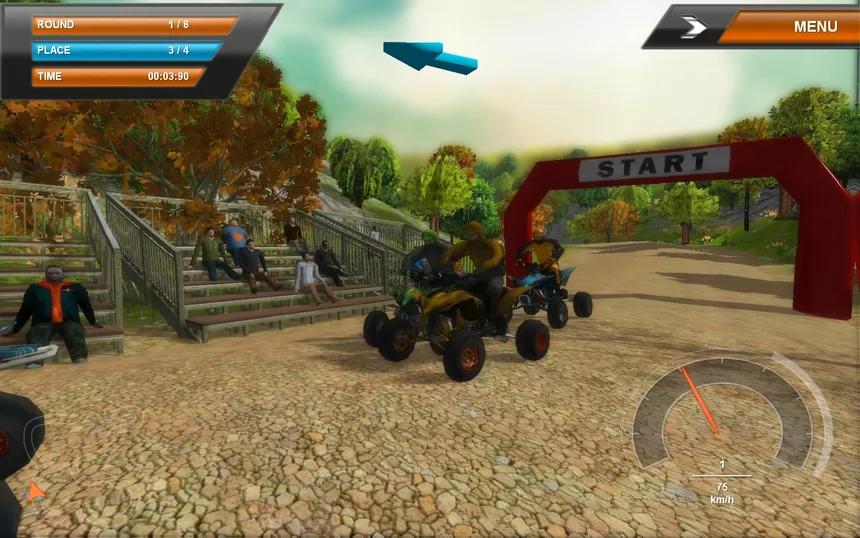 Скриншот 8 к игре ATV Quadracer Ultimate