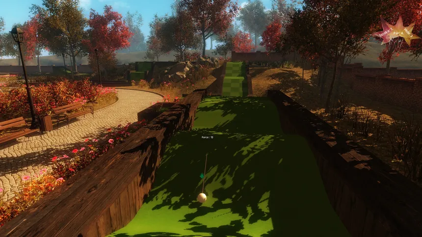 Скриншот 4 к игре Autumn Park Mini Golf