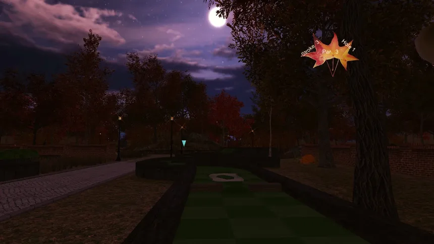 Скриншот 5 к игре Autumn Park Mini Golf