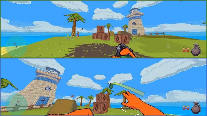 Скриншот 1 к игре 3..2..1..Grenades!