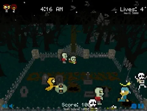 Скриншот 2 к игре Graveyard Smash