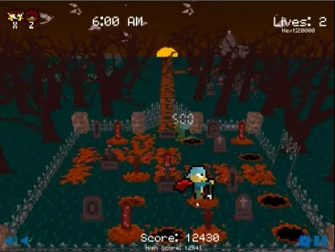 Скриншот 3 к игре Graveyard Smash
