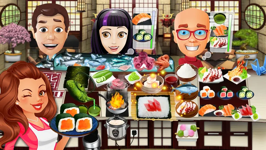 Скриншот 1 к игре The Cooking Game