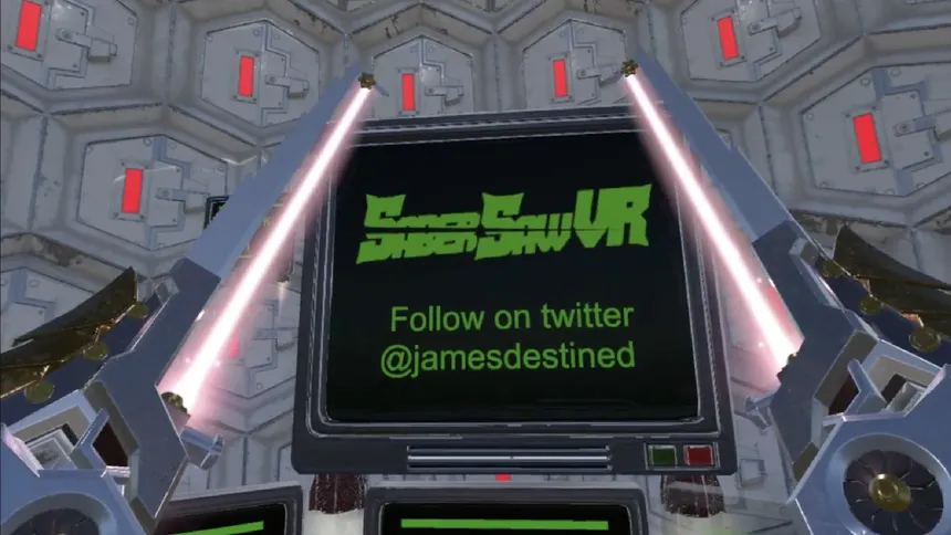 Скриншот 1 к игре SaberSaw VR
