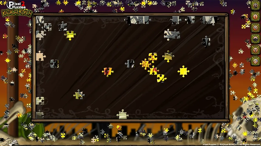 Скриншот 2 к игре Pixel Puzzles 2: RADical ROACH