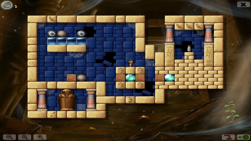 Скриншот 1 к игре Diamond Joyce and the Secret of Crystal Cave