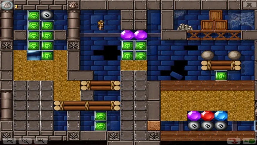 Скриншот 7 к игре Diamond Joyce and the Secret of Crystal Cave