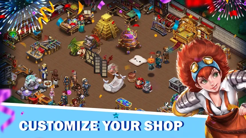 Скриншот 3 к игре Shop Heroes