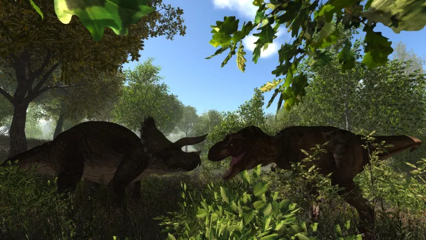 Скриншот 1 к игре Dinosaur Forest