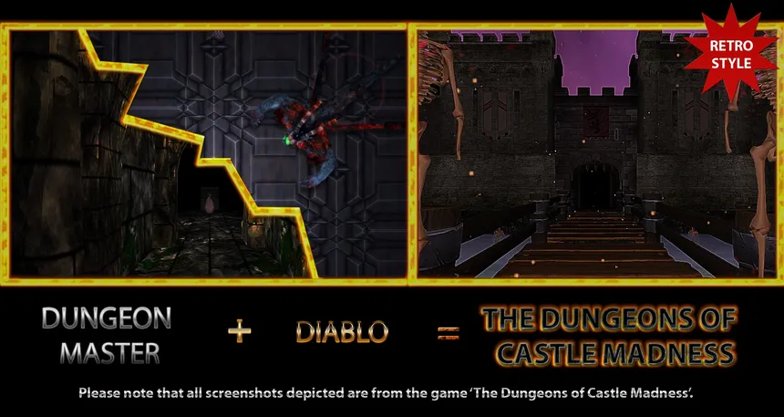 Скриншот 1 к игре The Dungeons of Castle Madness