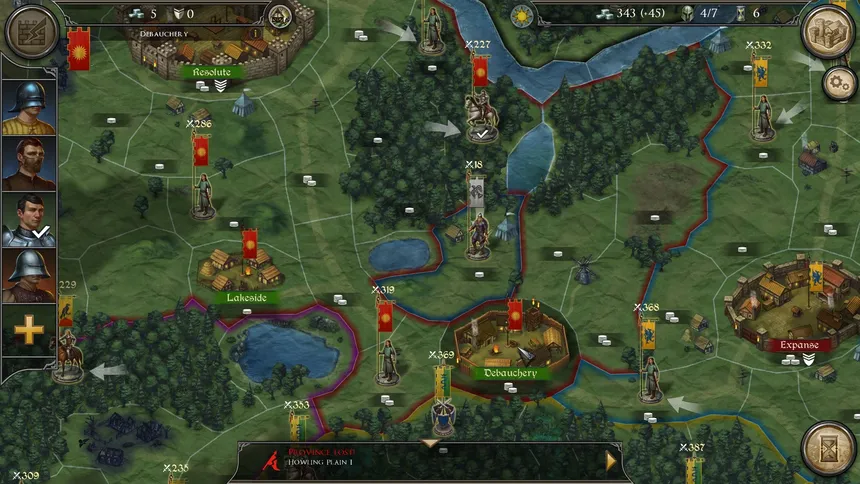 Скриншот 2 к игре Strategy & Tactics: Dark Ages