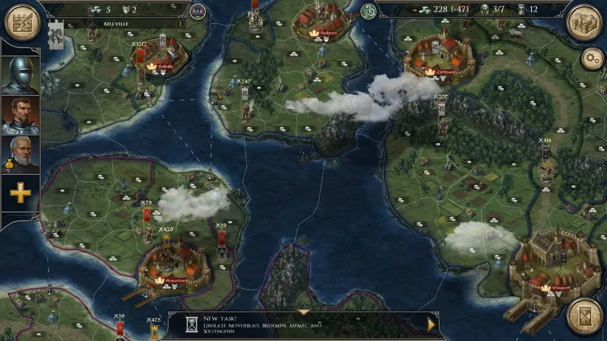 Скриншот 8 к игре Strategy & Tactics: Dark Ages