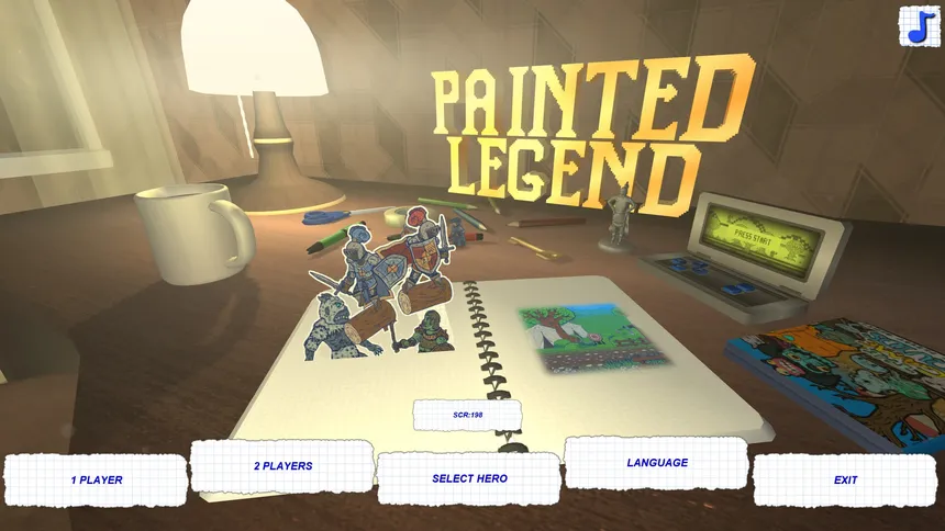 Скриншот 1 к игре Painted Legend