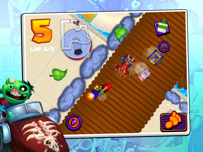 Скриншот 2 к игре Mini Z Racers Turbo