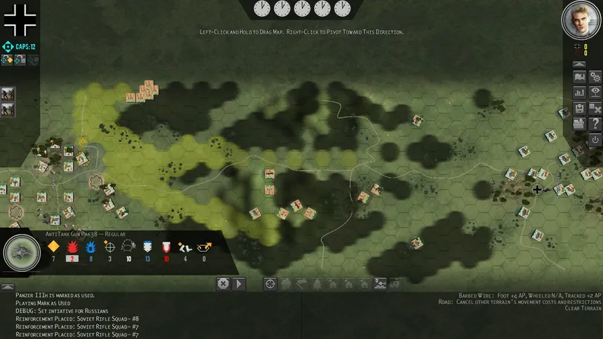 Скриншот 2 к игре Conflict of Heroes: Awakening the Bear