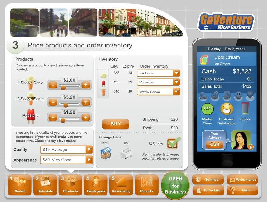 Скриншот 4 к игре GoVenture MICRO BUSINESS