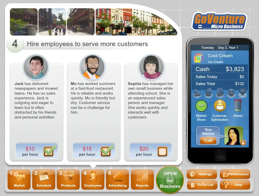 Скриншот 5 к игре GoVenture MICRO BUSINESS