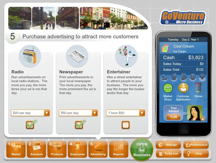 Скриншот 7 к игре GoVenture MICRO BUSINESS