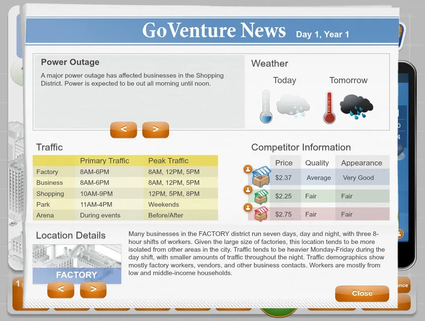 Скриншот 8 к игре GoVenture MICRO BUSINESS