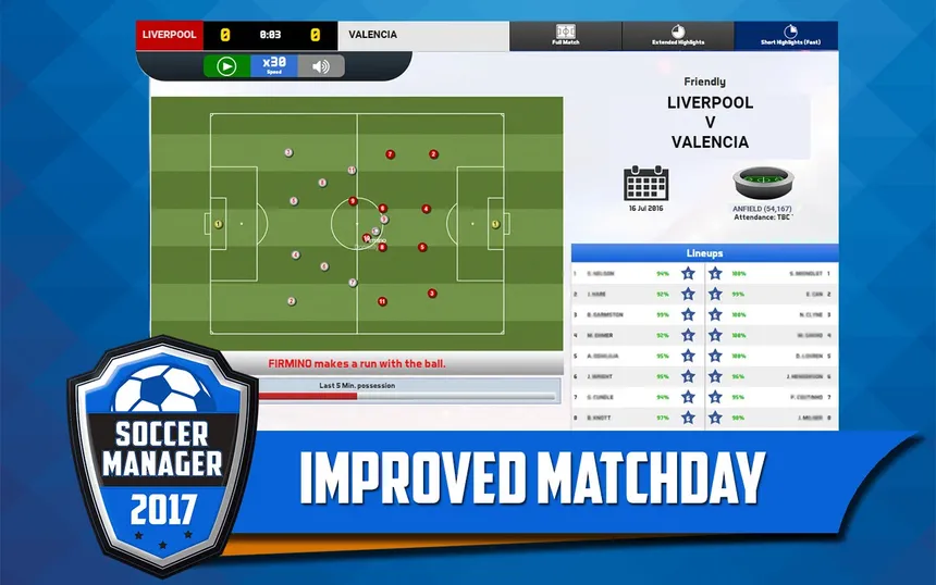 Скриншот 4 к игре Soccer Manager 2017